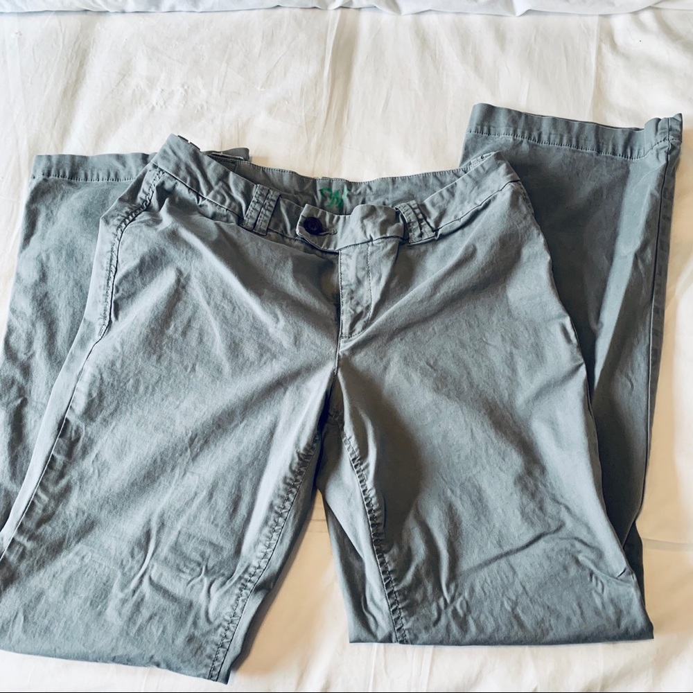 Worn brand grey slacks